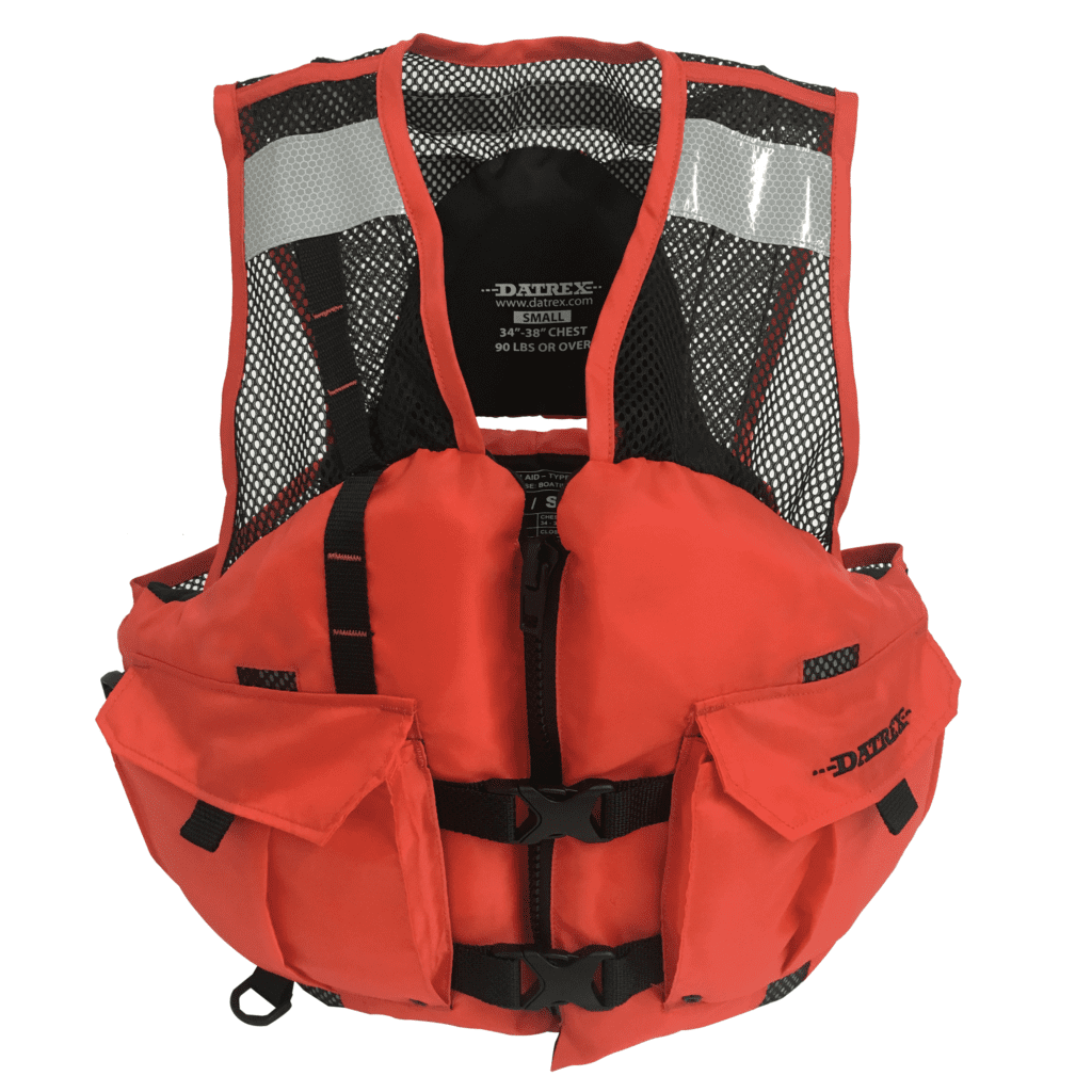 Datrex Maxflow Mesh Vest, USCG/ TC Approved 70N
