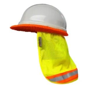 Reflective Apparel Safety Sun Shade: Hi-Vis Neck Shade for Hard Hats