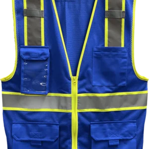 Reflective Apparel Enhanced Visibility Vest - Royal Blue