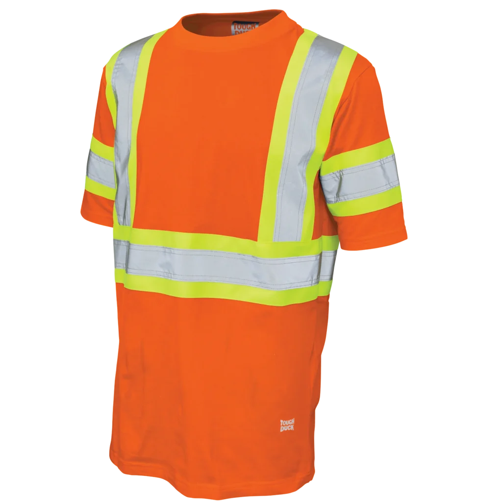 Tough Duck Cotton Jersey Short-Sleeve Safety T-Shirt