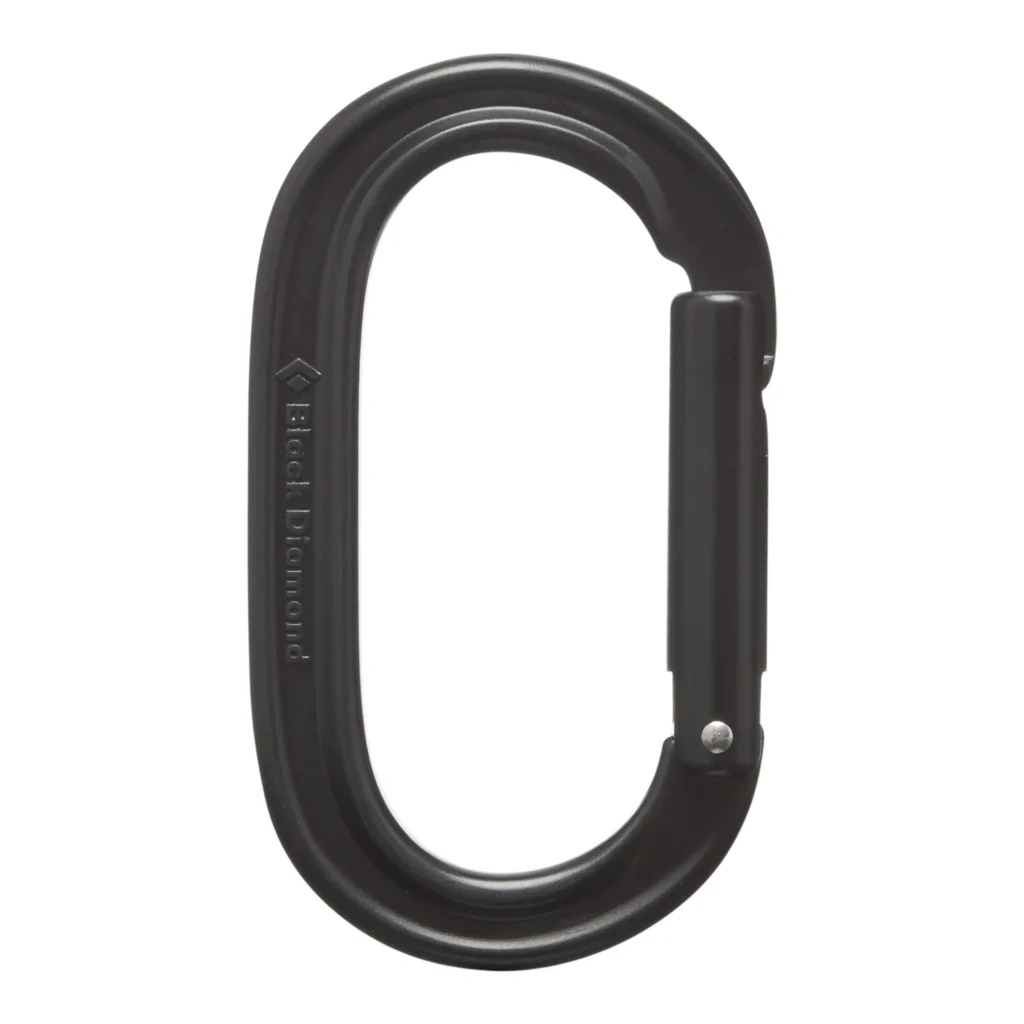 Black Diamond Oval Keylock Carabiner - Past Season