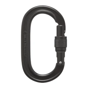 Black Diamond Oval Keylock Screwgate Carabiner - Past Season