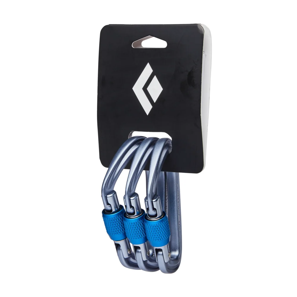 Black Diamond Hotforge Screwgate Carabiner 3-Pack