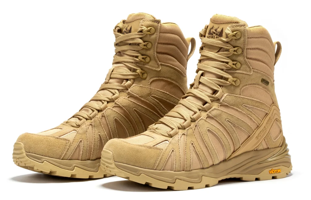 Rock Rooster Botas Pro Sand 8 Inch Waterproof Tactical Boots with Vibram Traction Lug Outsole