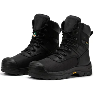 Rock Rooster Beaufort Men's Black 8 Inch Waterproof Composite Toe Work Boots