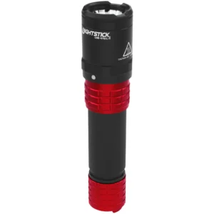 NightStick USB Dual-Light Rechargeable Flashlight w/Holster - Red