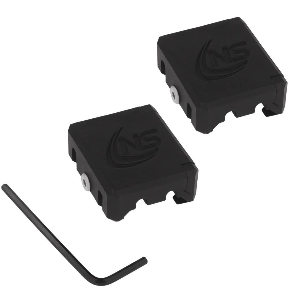 NightStick 2 Picatinny Rail Wire Management Clamps