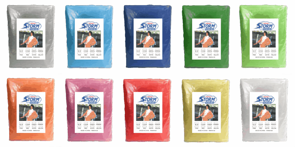 Work Force, Inc. PE Emergency Ponchos