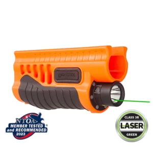 NightStick Less-Lethal Orange Shotgun Forend Light with Green Laser for Remington® 870/TAC-14