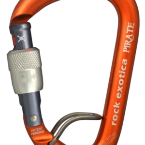 Rock Exotica Pirate WireEye Screw-Lock Carabiner
