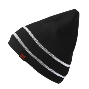 Tough Duck Acrylic Knit Cap With Reflective Stripe