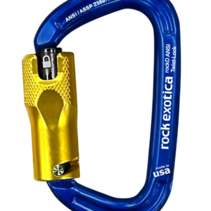 Rock Exotica rockD Aluminum ANSI Twist-Lock Carabiner