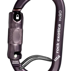 Rock Exotica rockO WireEye Auto-Lock Carabiner