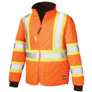 Tough Duck Quilted Safety Trucker Jacket
