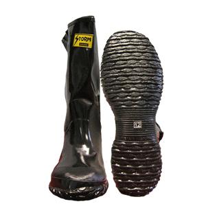 Work Force Inc. Black Rubber Boots