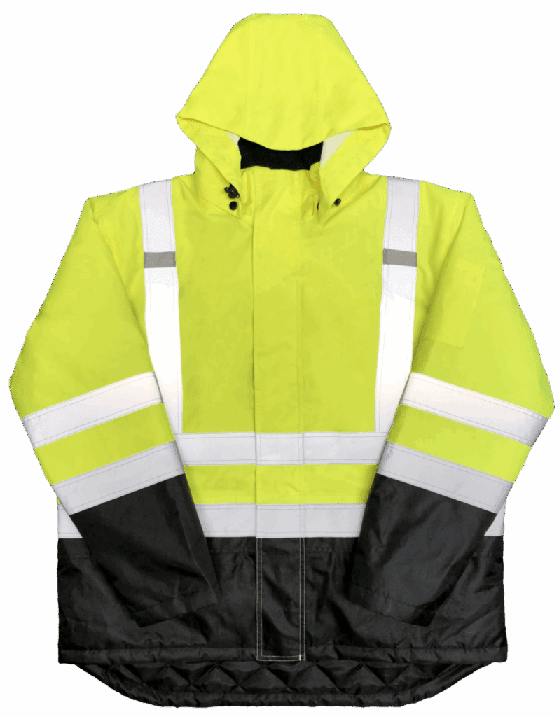 Work Force Inc. Hi-Viz Parka with Quilted Liner