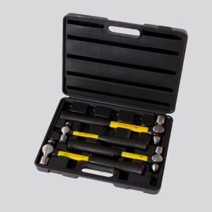 NUPLA® 4-Piece Ball Pein Hammer Set with Hard Case