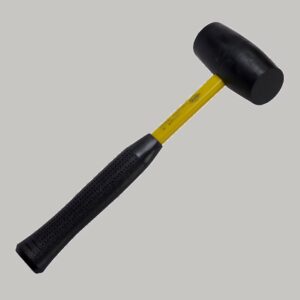 Nupla 1lb Non-Sparking Black Rubber Mallet