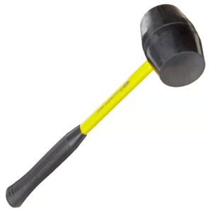 NUPLA® 2 lb Non-Sparking Black Rubber Mallet