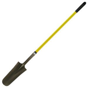 NUPLA® Sharp Shooter Drain Spade with 14 Gauge Blade and 48 in Classic Fiberglass Handle