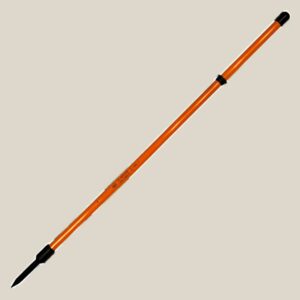 NUPLA® Non-Conductive Digging Bar with Heavy-Duty Pointed Tip and 72 in Classic Fiberglass Handle