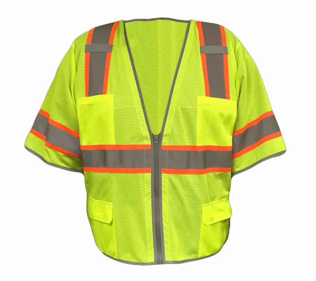 Work Force Inc. Lime Safety Vest