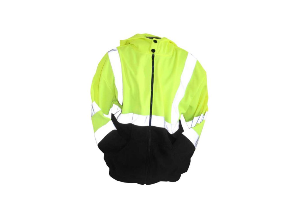 Work Force Inc. ANSI/ISEA Class 3 Front Zip Sweatshirt
