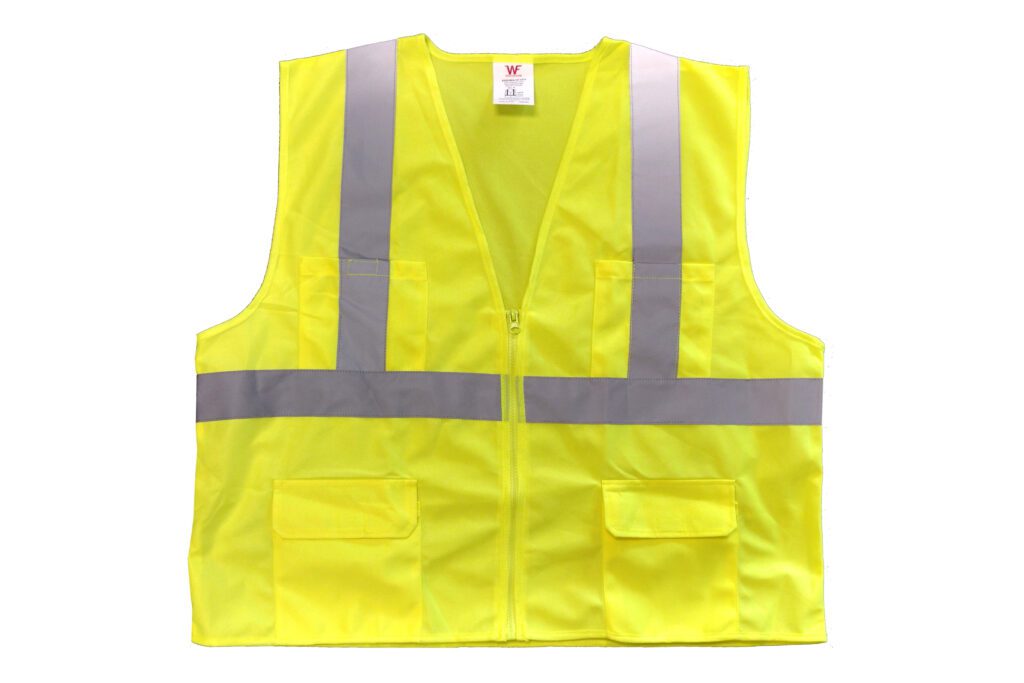 Work Force Inc. Class 2 Lime Safety Vest ANSI