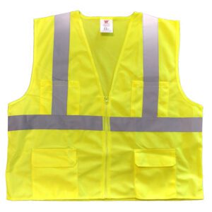 Work Force Inc. Class 2 Lime Safety Vest ANSI