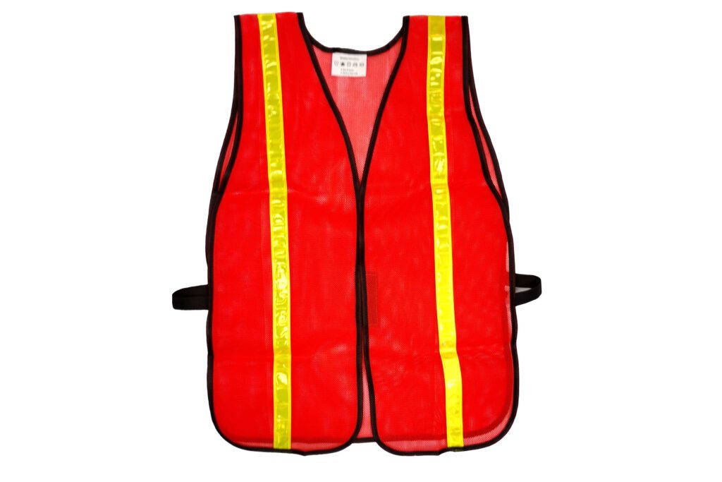 Work Force Inc. Orange Economy Safety Vest Non ANSI