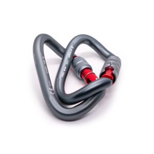 Rescue tech CurlyWirly Aluminum Twisted Carabiner