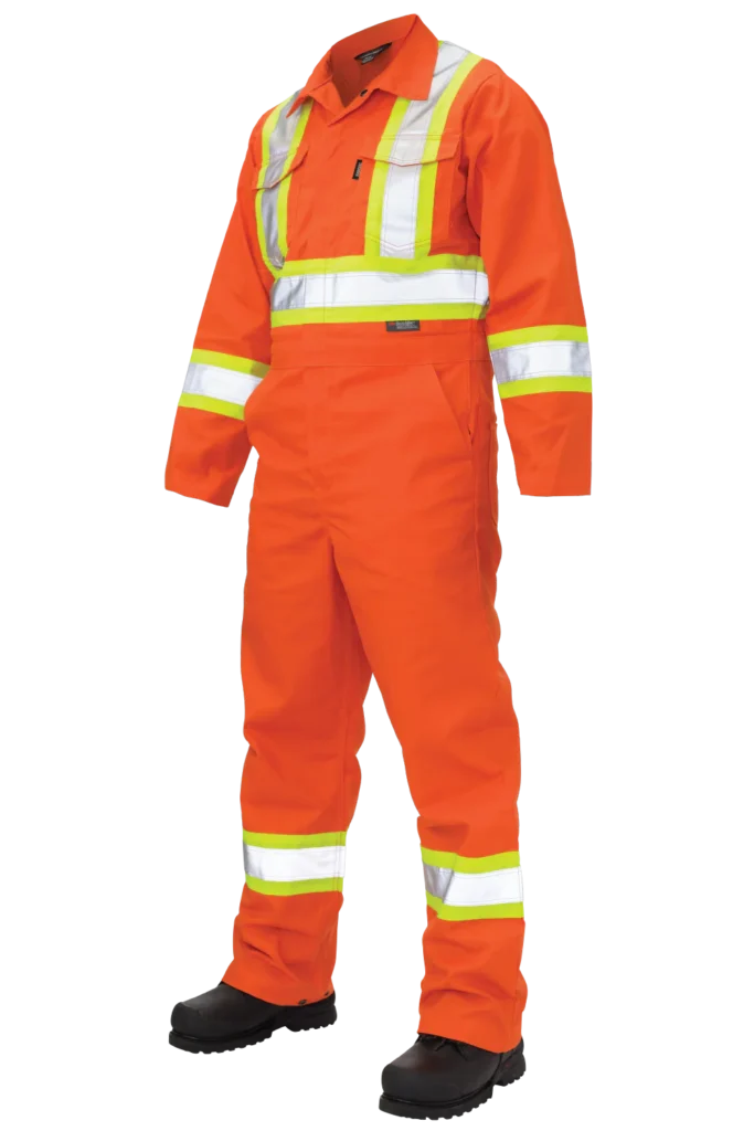 Tough Duck Twill Unlined Safety Coverall