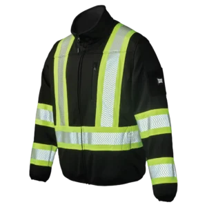 Tough Duck Zip Front Fleece Safety Jacket