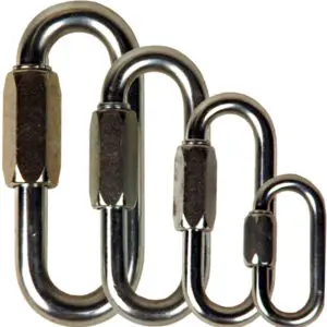 Rescue Tech Galvanized Steel Widegate Rapid Links