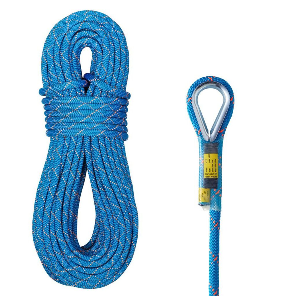 Sterling 7/16" HTP Static Rope (Sewn Eye w/ Metal Thimble)