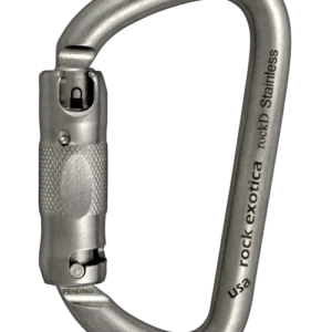 Rock Exotica rockD Stainless Auto-Lock Carabiner