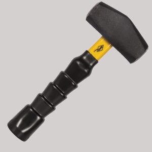 Nupla 4lb Steel Hand Drilling Hammer with 10in Classic Fiberglass Handle
