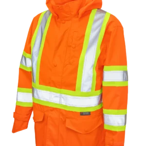 Tough Duck Premium Ripstop Safety Rain Jacket