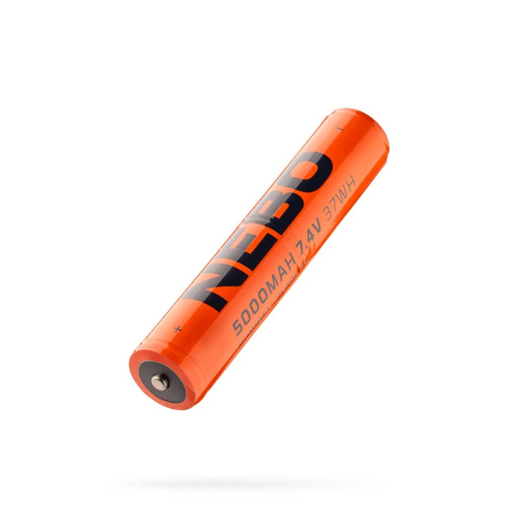 Nebo Rechargeable Battery 2x26650, 5000mAh
