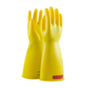 PIP Class 0 Rubber Insulating Glove with Straight Cuff - 14"