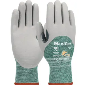 PIP Seamless Knit Engineered Yarn Glove with Nitrile Coated MicroFoam Grip on Palm, Fingers & Knuckles