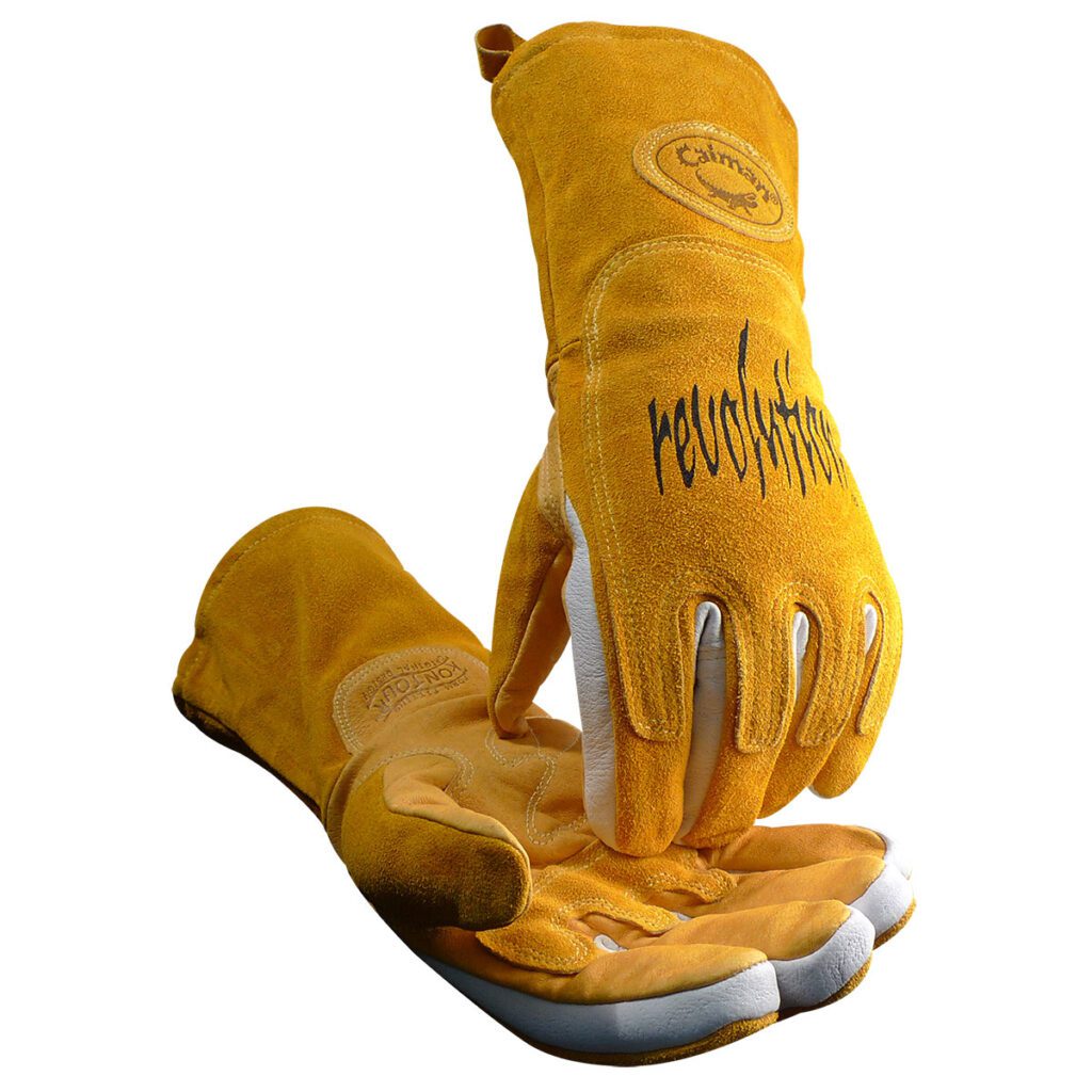 PIP Superior Pig Grain MIG/Stick Welder's Glove with FR Cotton Fleece Lining and Heat Shield