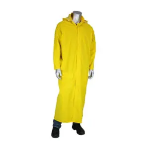 PIP® Base35FR™ Premium 60" Duster Raincoat with Limited Flammability - 0.35 mm