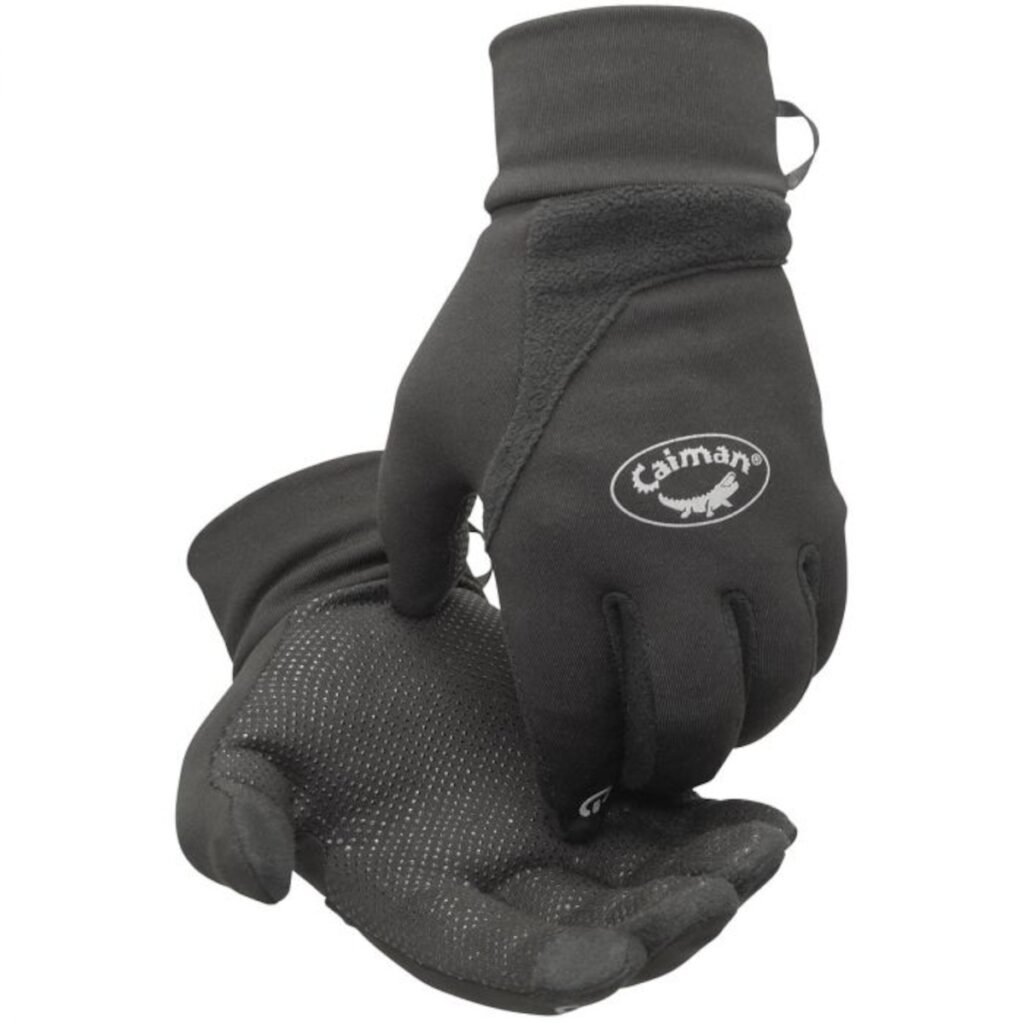 PIP Caiman® Premium Polyester Glove with Micro-Dot Palm & Fingers and Fleece Lining - Touchscreen Compatible