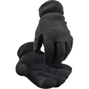 PIP Caiman® Deerskin Leather Palm Glove with Fleece Back and Heatrac® Insulation