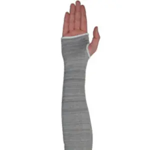 PIP Claw Cover® Seamless Knit HPPE Steel/Spun Dyneema Sleeve with Elastic Cuff and Opening - 100% Silicone Free