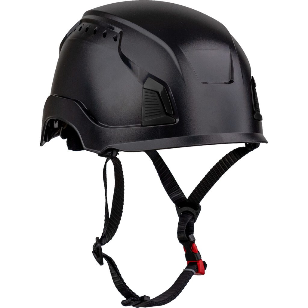 PIP® Traverse™ Industrial Climbing Helmet with Mips® Brain Protection System for Industrial Safety Helmets, ABS Shell, EPS Foam Impact Liner, HDPE Suspension, Wheel Ratchet Adjustment and 4-Point Chin Strap