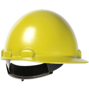 PIP® Stromboli™ Cap Style Smooth Dome Hard Hat with ABS/Polycarbonate Shell, 4-Point Textile Suspension and Wheel-Ratchet Adjustment