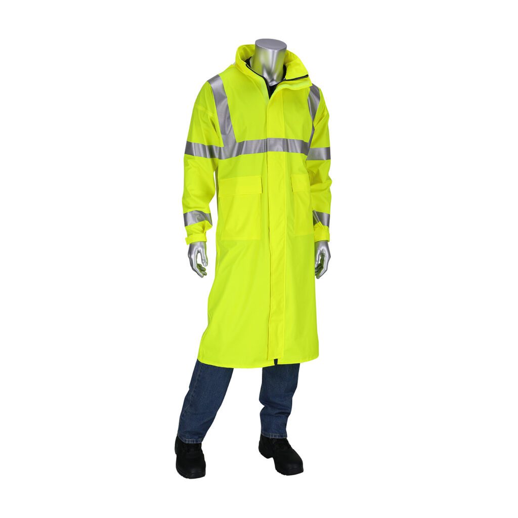 PIP® AR/FR ANSI Type R Class 3 Raincoat-48"