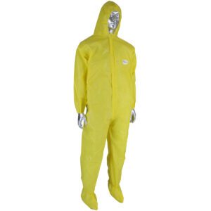 PIP PosiWear UB Plus Coverall with Elastic Wrist & Ankle, Attached Hood & Boot 82 gsm